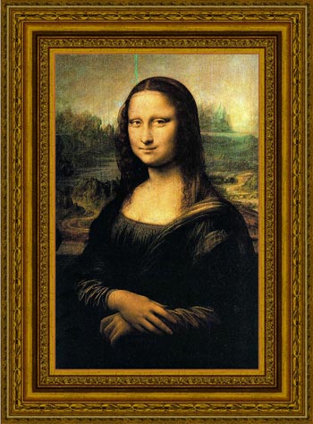 Mona Lisa  with the Classic frame