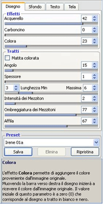 Settings, the first version