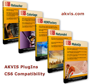 Compatibilità con CS6 per 5 AKVIS PlugIns